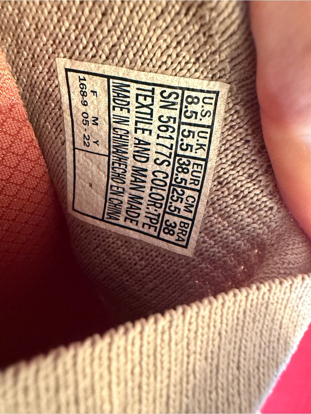 Skechers Women's Neutral Knit Lace-Up Sneakers - Light Beige - Picture 4 of 4